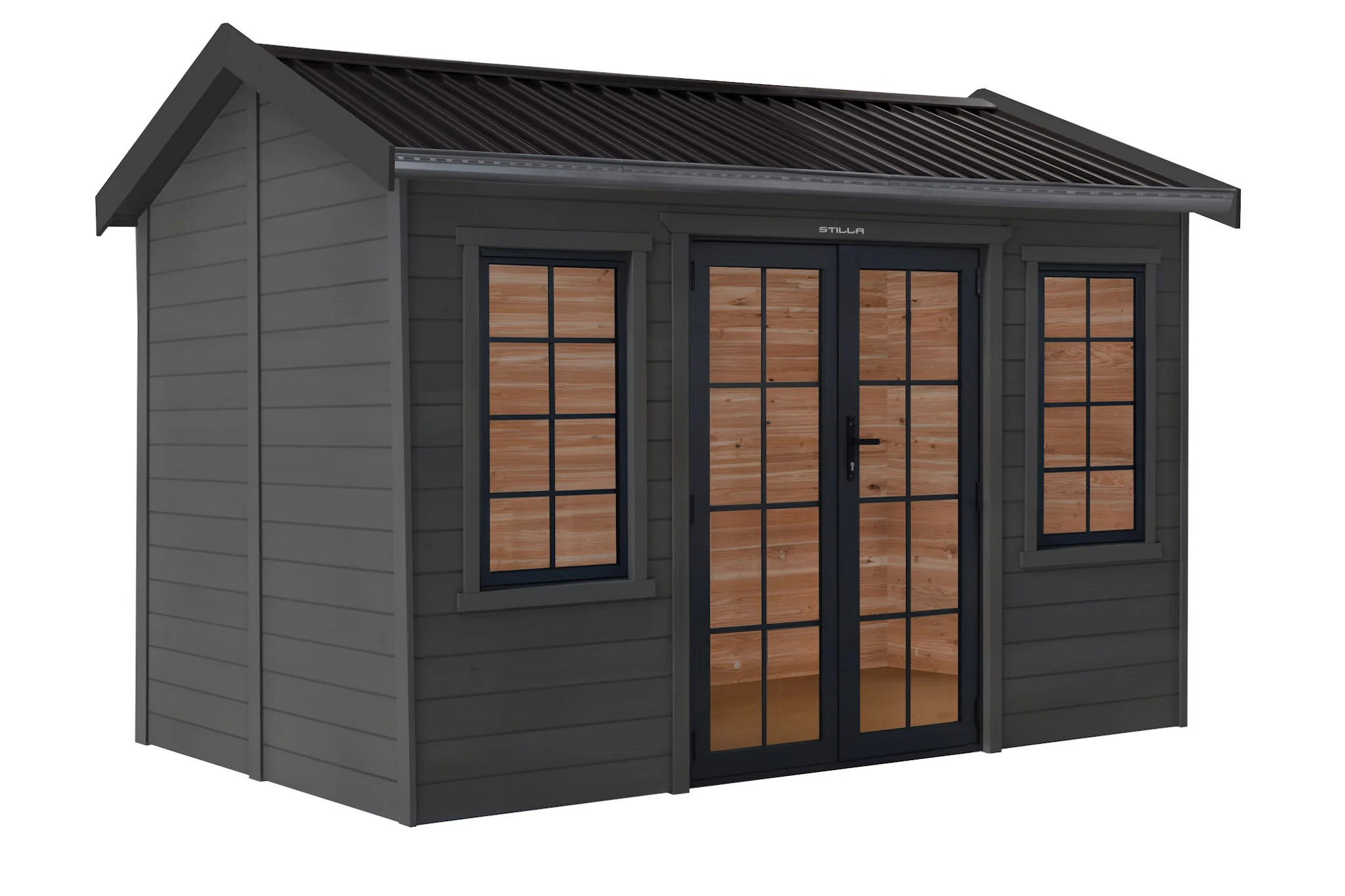 Hamilton 12x8 Cedar Timber Designer Studio - Image 10