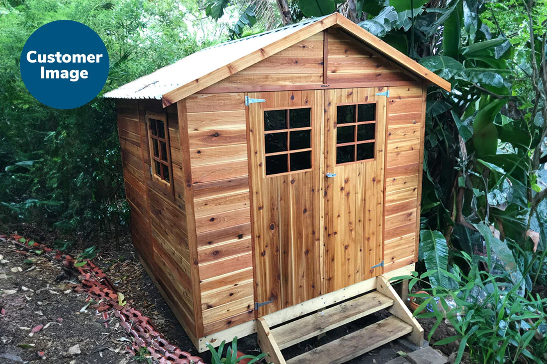 Hyland 8x6 Cedar Timber Shed - Image 12