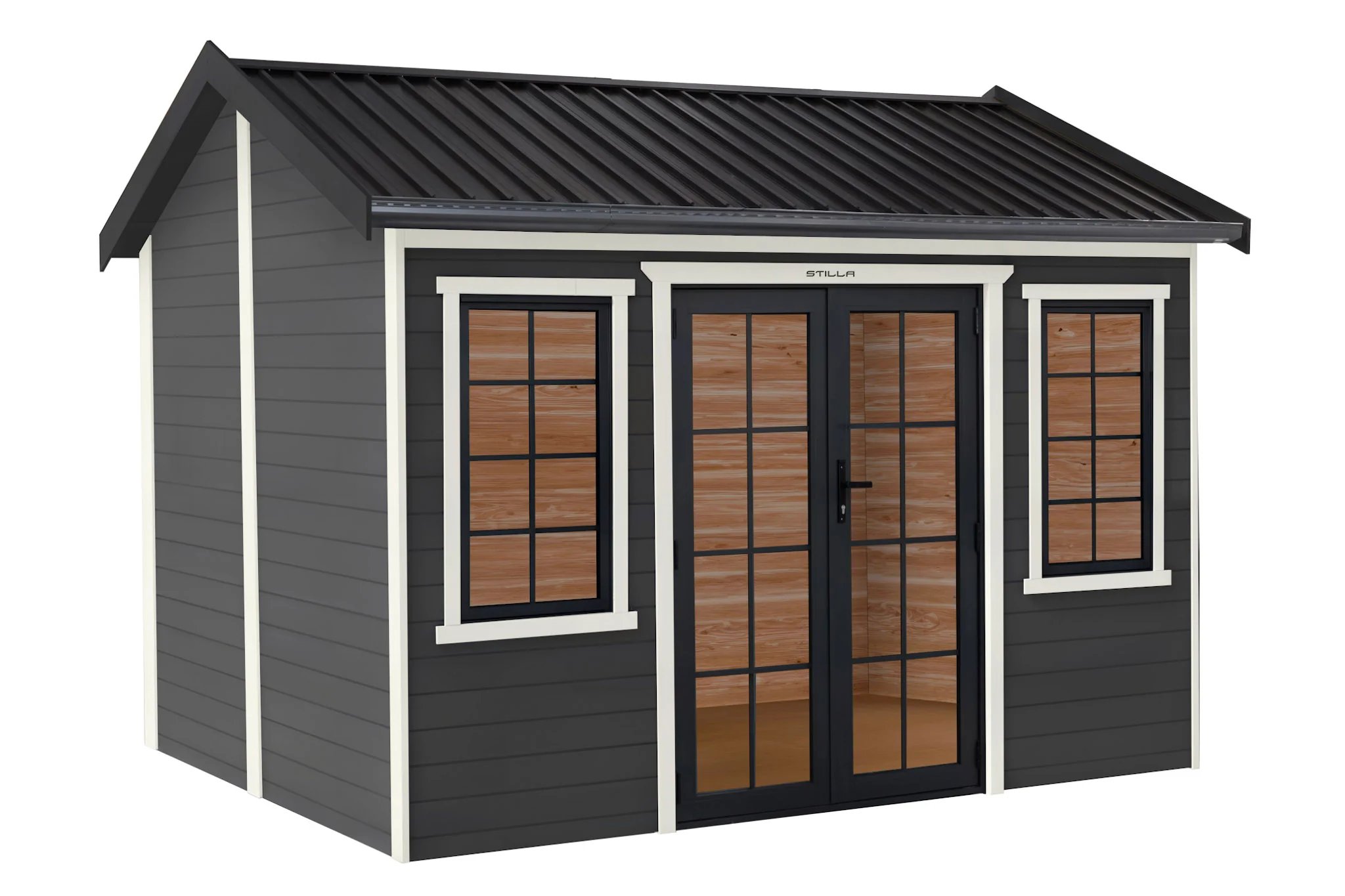 Kensington 12x10 Cedar Timber Designer Studio - Image 9