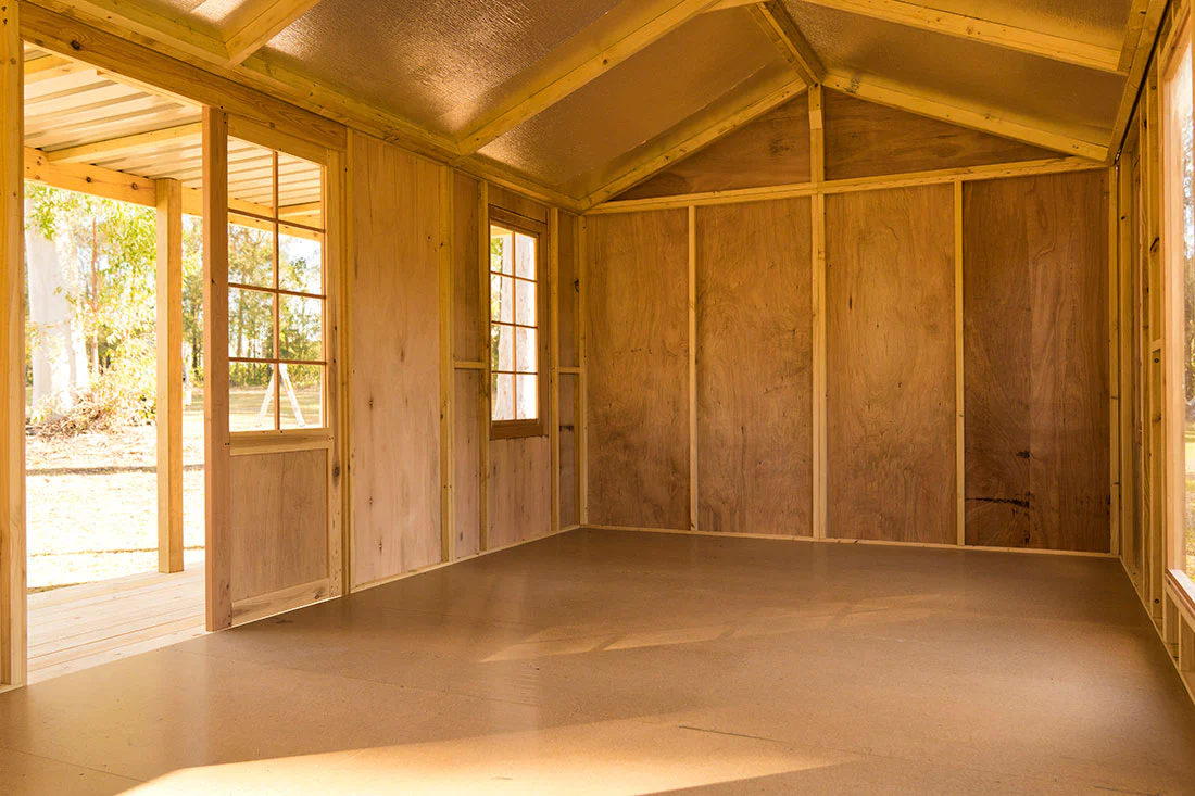 Peppertree 9x6 Cedar Timber Classic Studio - Image 6