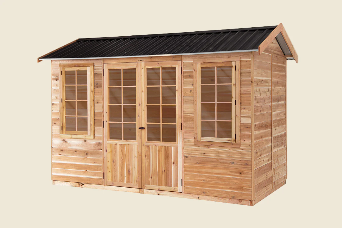 Sycamore 12x6 Cedar Timber Classic Studio - Image 2