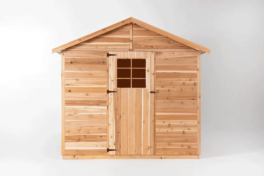 Wattle 8x4 Cedar Timber Shed - Image 3