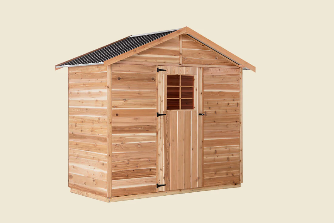 Wattle 8x4 Cedar Timber Shed - Image 4