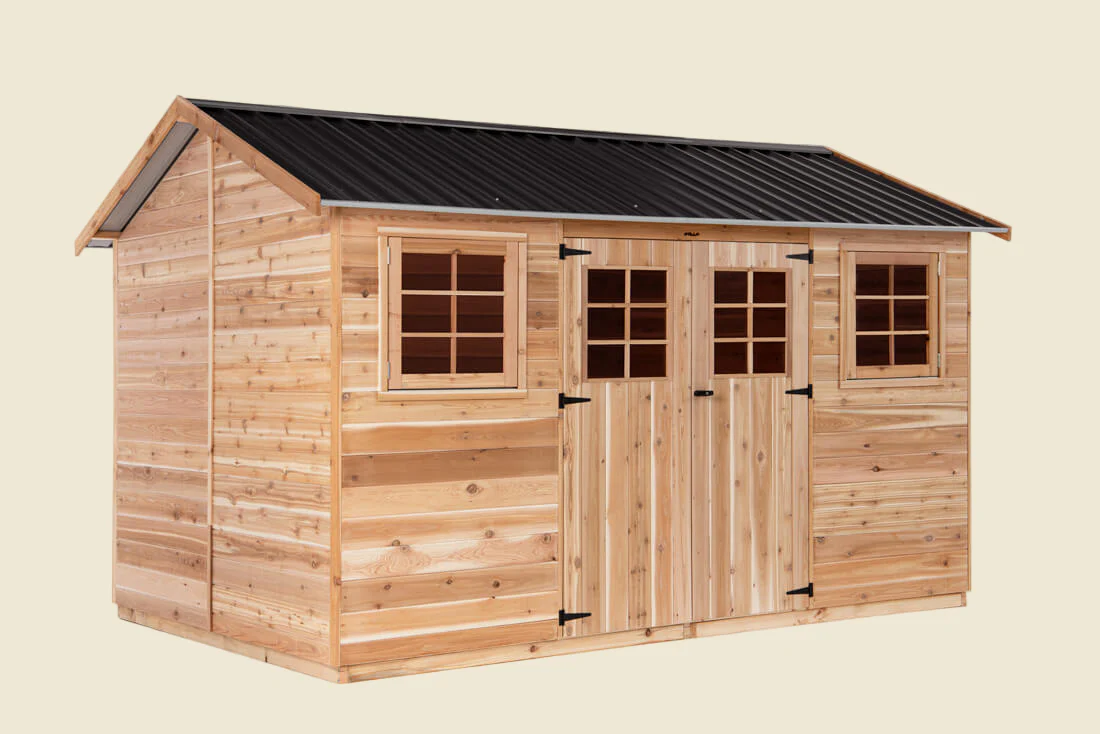 Willow 12x8 Cedar Timber Shed - Image 5